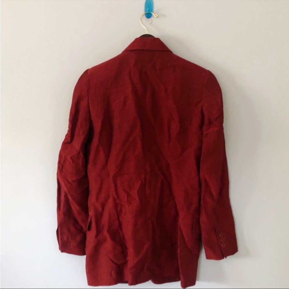 90s Red Blazer - Picture 4 of 4